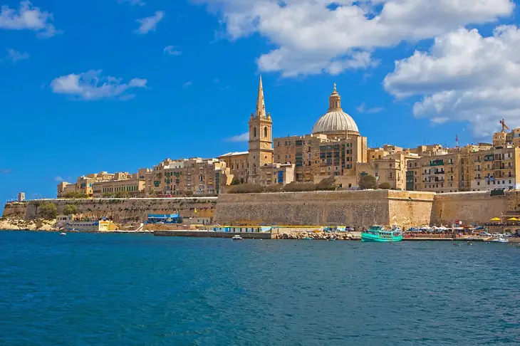 Valletta from the sea